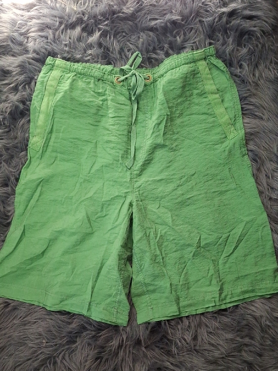 Free People Pants - Free People Aspen Green Elastic Waist Shorts